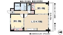 GRANCREST 2LDKの間取図画像