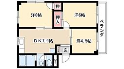 ロジュマンK 4階