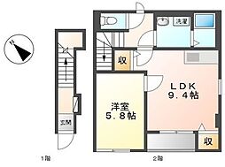ボンヌール柳瀬 1階