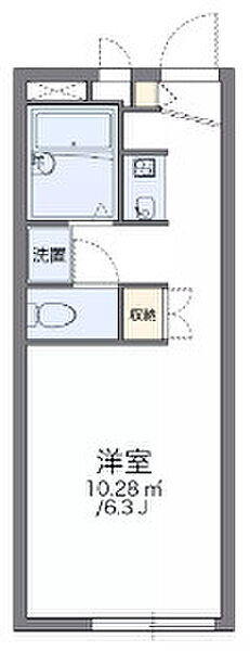 レオパレスファースト 112｜京都府京都市南区上鳥羽戒光(賃貸アパート1K・1階・19.87㎡)の写真 その2