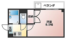 サキゾーメゾン竹鼻 203 ｜ 京都府京都市山科区竹鼻扇町47-9（賃貸マンション1K・2階・25.82㎡） その2