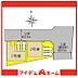 間取り：1号棟　配置図