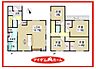 間取り：2号棟　間取図