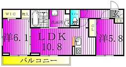 プラヴール 2階/-
