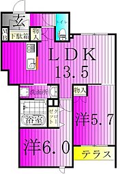 ウエスト・ノワール 1階/101