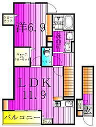 クローバーヒルズ 2階
