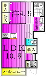 クレール松葉III 1階