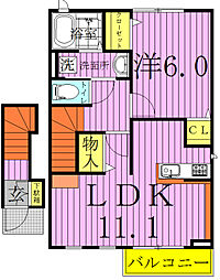 アマリージュII 2階