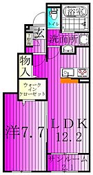 ベル・コリーヌA 1階/-