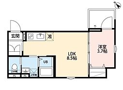 リュクスシティー鎌ヶ谷 2階/203
