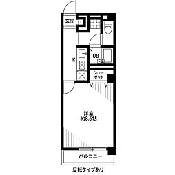 アンプルールフェール豊四季I 2階