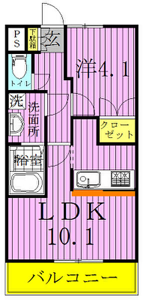 グランディール 103｜千葉県柏市戸張(賃貸マンション1LDK・1階・36.00㎡)の写真 その2