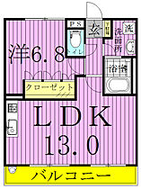 クレメント駒木B 102 ｜ 千葉県流山市駒木405-5（賃貸マンション1LDK・1階・44.55㎡） その2