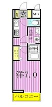 ルクール 204 ｜ 千葉県柏市大室３丁目2-20（賃貸アパート1K・2階・26.08㎡） その2