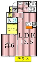 プランドール　C棟 105 ｜ 千葉県柏市手賀の杜５丁目2-1（賃貸アパート1LDK・1階・47.40㎡） その2