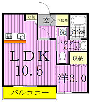 SUMIKA　～スミカ～ 2-A ｜ 千葉県柏市あけぼの３丁目3-2（賃貸アパート1LDK・2階・31.26㎡） その2