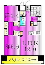 B　CITY　ART　RESIDENCE　CENTRAL　P 702 ｜ 千葉県流山市前平井125-1（賃貸マンション2LDK・7階・52.65㎡） その2