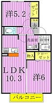 カームベリーA 202 ｜ 千葉県柏市花野井370-1（賃貸アパート2LDK・2階・50.12㎡） その2