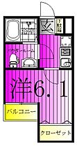 グランシーズ天王台 203 ｜ 千葉県我孫子市柴崎台２丁目12-9（賃貸アパート1K・2階・20.05㎡） その2