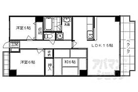 京都府京都市右京区常盤山下町（賃貸マンション3LDK・2階・69.00㎡） その2