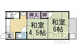北山田荘 2階