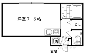 京都府京都市右京区西京極下沢町（賃貸アパート1R・2階・19.87㎡） その2