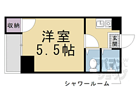 京都府京都市右京区谷口唐田ノ内町（賃貸マンション1K・3階・16.20㎡） その2