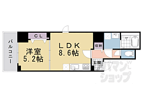 京都府亀岡市亀岡駅北1丁目（賃貸アパート1LDK・2階・38.04㎡） その2