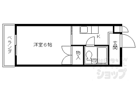 京都府京都市右京区山ノ内西裏町（賃貸マンション1K・2階・18.52㎡） その2