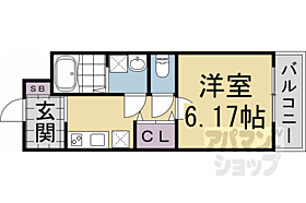 優伽III 303 ｜ 京都府向日市寺戸町西田中瀬（賃貸アパート1K・3階・24.03㎡） その2