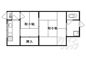 京都府京都市右京区太秦北路町（賃貸アパート2K・2階・28.00㎡） その2