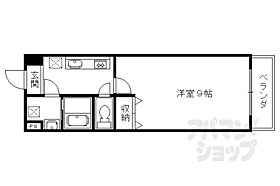 京都府京都市南区久世上久世町（賃貸マンション1K・2階・25.20㎡） その2