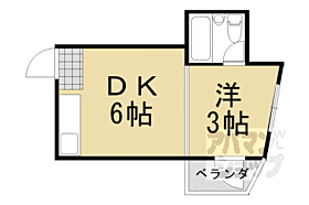 第1レジデンス春田 156 ｜ 京都府京都市西京区大枝塚原町（賃貸マンション1DK・4階・17.87㎡） その2