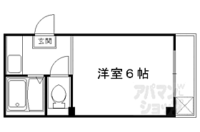 京都府京都市右京区嵯峨苅分町（賃貸アパート1K・2階・18.00㎡） その2