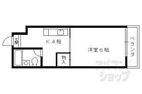 京都府京都市右京区嵯峨野秋街道町（賃貸マンション1K・3階・19.00㎡） その1