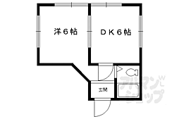 間取図画像 1DK