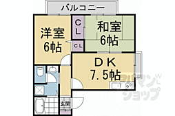間取図画像 2DK