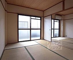 京福電気鉄道北野線 北野白梅町駅 徒歩17分の賃貸マンション 2階2LDKのリビング/ダイニング