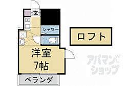 YDビル ワンルームの間取図画像