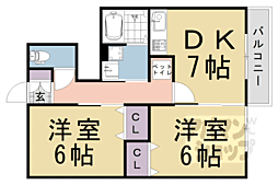 クラールハイムＢ棟 1階