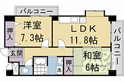 アグラード長岡京 6階