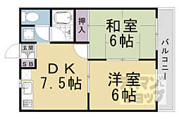 ハピネス桂 1階