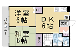 コートヴィレッジ洛西 2階