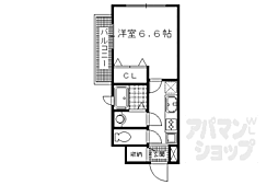 グラン・スクエア千代原口 1Kの間取図画像