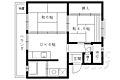 京都ハウス西棟3階5.7万円