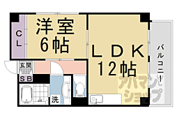 アペルタス 1LDKの間取図画像
