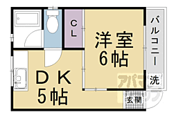 間取図画像 1DK