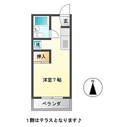 マロンハウス 1階/102