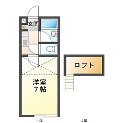 マリオ一身田 B棟 1階