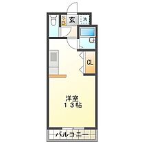 メゾンサイプレス 208 ｜ 三重県津市大里窪田町（賃貸マンション1R・2階・29.52㎡） その2